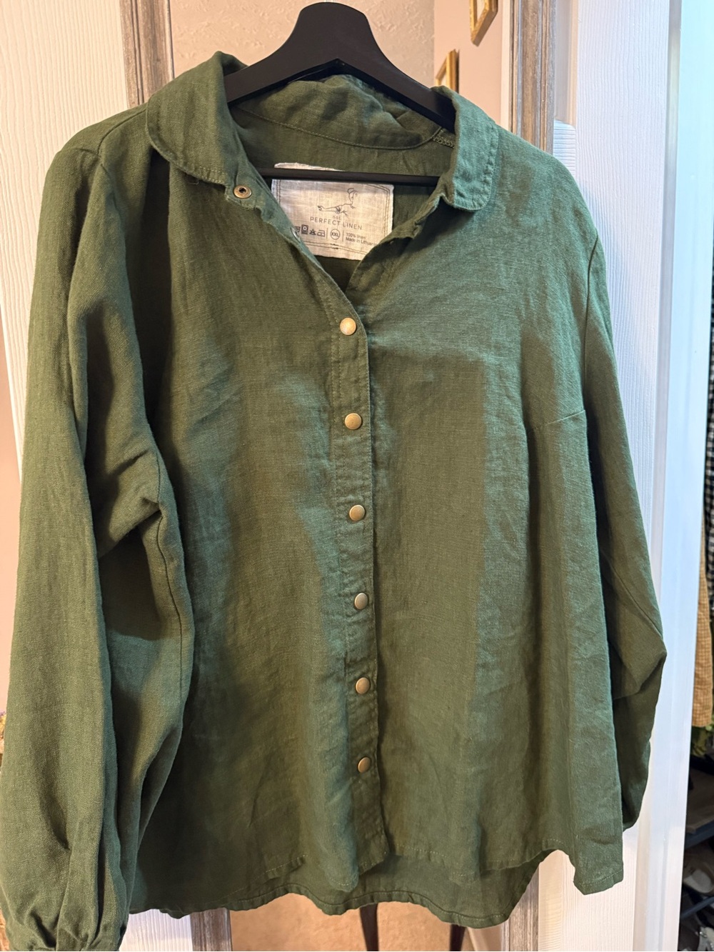 notPERFECTLINEN Button Down Shirt